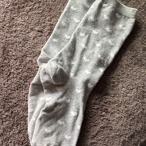 Hot Sox Gray Polka Dot women’s Socks